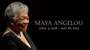 Dr. Maya Angelou memorial