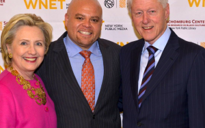 Colin Johnson and Hillary & Bill Clinton