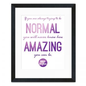 Amazing - Maya Angelou Inspirational Art