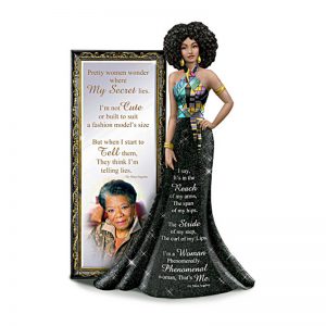 Dr. Maya Angelou - Phenomenal Woman Figurine - Bradford Exchange