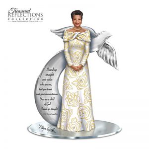 Dr. Maya Angelou - Bradford Exchange - Treasured Reflections Figurine
