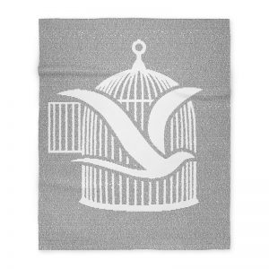 Caged Bird blanket