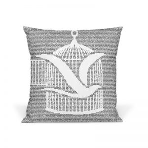 Caged Bird pillow case