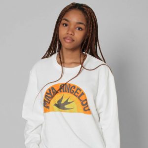 Dr. Maya Angelou bird sweatshirt