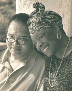 Dr. Maya Angelou & Guy Johnson