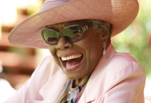 Dr. Maya Angelou at the Anstiss Krueck Party on 5-22-2010