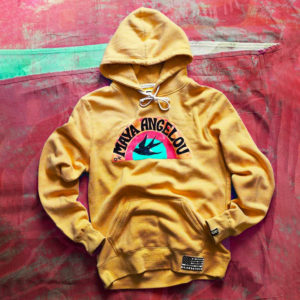 BHT - Maya Angelou Yellow PO Hoody - Roots of Fight