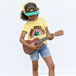 Maya Angelou Yellow Kid's Tee
