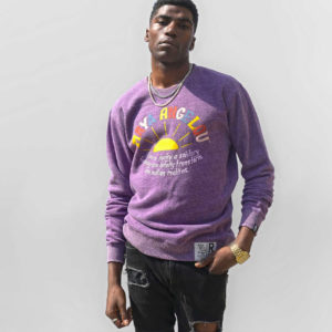 Maya Angelou Million Realities Purple Sweatshirt