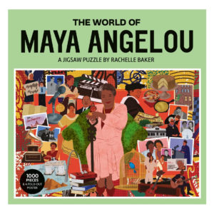 The World of Maya Angelou A 1000-piece Jigsaw Puzzle by Rachelle Baker